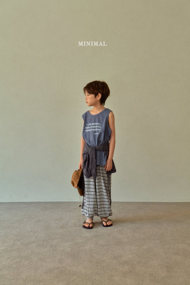 Minimal - Korean Children Fashion - #fashionkids - Pigment Love Sleeveless - 7