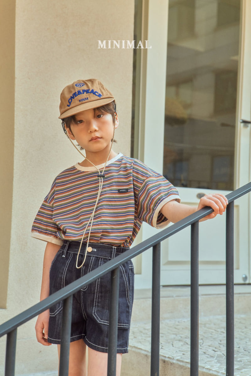 Minimal - Korean Children Fashion - #fashionkids - Pop Stripe Tee - 11