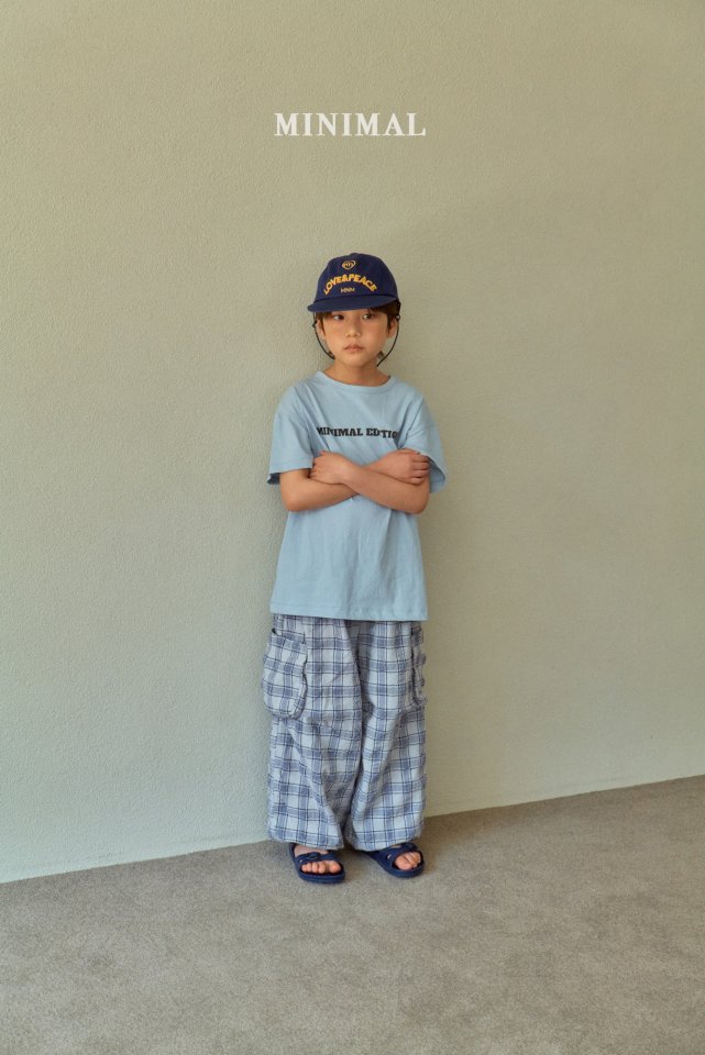 Minimal - Korean Children Fashion - #kidsshorts - Check Hip Pants - 10