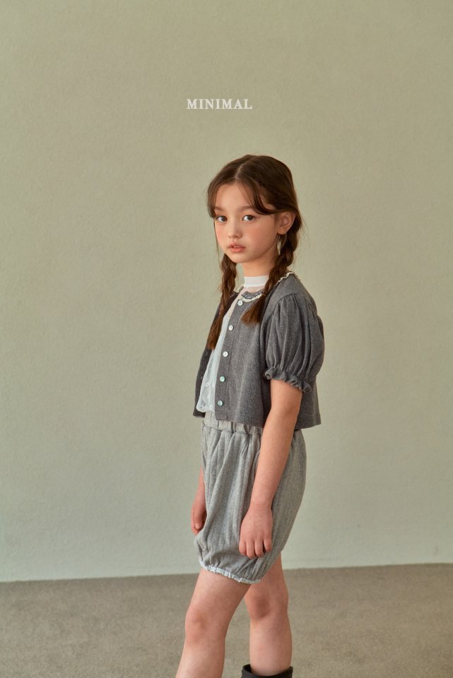 Minimal - Korean Children Fashion - #kidsshorts - Eyelet Cardigan - 8