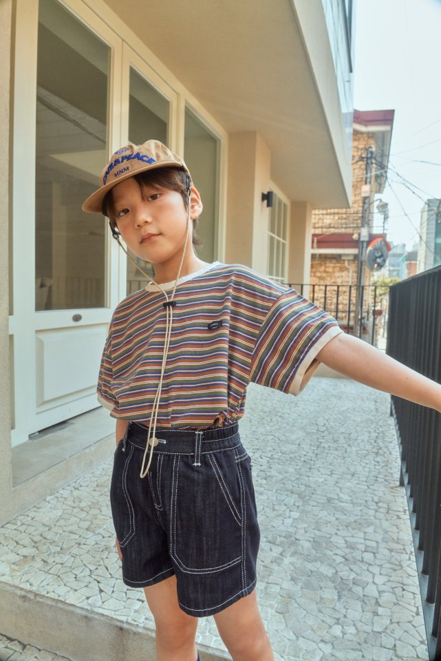 Minimal - Korean Children Fashion - #kidsshorts - Zero Pocket Denim Shorts - 9
