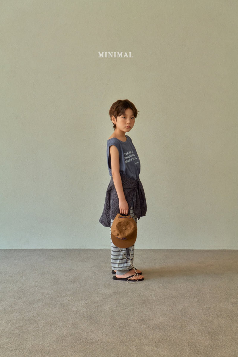 Minimal - Korean Children Fashion - #kidsstore - Pigment Love Sleeveless - 9