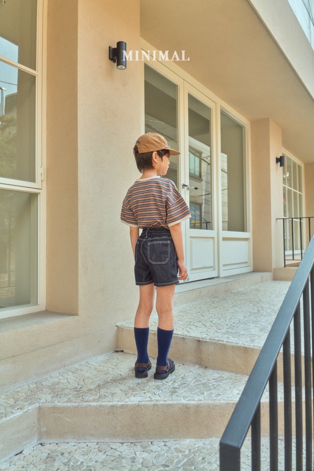 Minimal - Korean Children Fashion - #kidzfashiontrend - Zero Pocket Denim Shorts - 11
