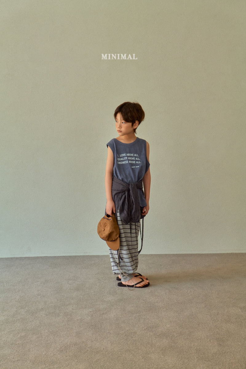 Minimal - Korean Children Fashion - #kidzfashiontrend - Pigment Love Sleeveless - 10