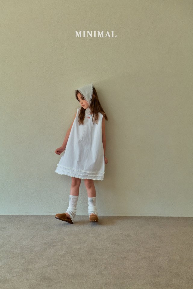 Minimal - Korean Children Fashion - #kidzfashiontrend - Lace Triangle Scarf - 8