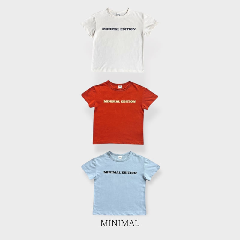 Minimal - Korean Children Fashion - #kidzfashiontrend - Edition Tee