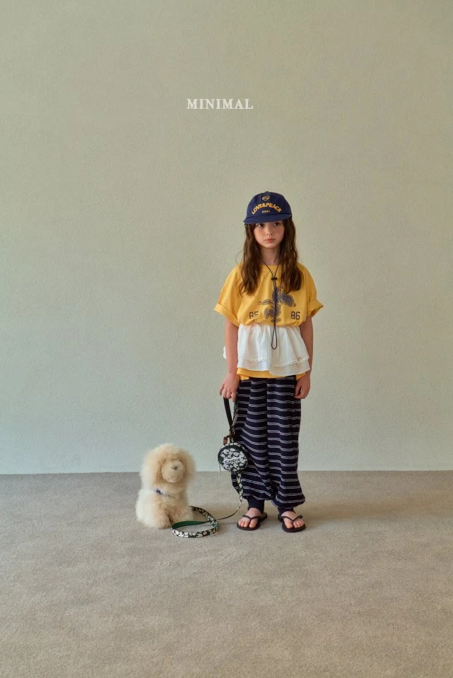 Minimal - Korean Children Fashion - #kidzfashiontrend - Striped Jogger Pants - 3