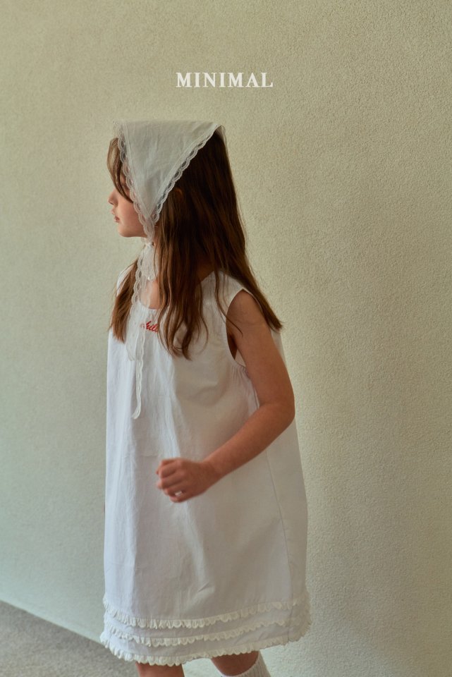 Minimal - Korean Children Fashion - #littlefashionista - Lace Triangle Scarf - 10