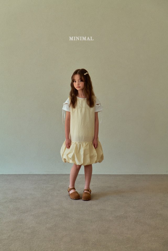 Minimal - Korean Children Fashion - #Kfashion4kids - Cloud One-piece - 4