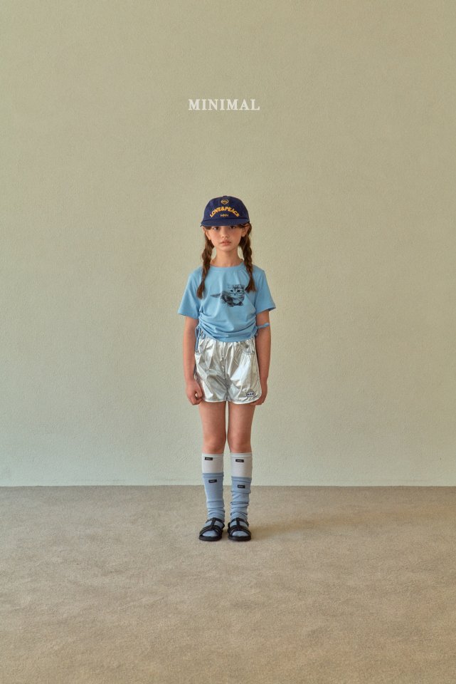 Minimal - Korean Children Fashion - #magicofchildhood - Meow String Tee - 4