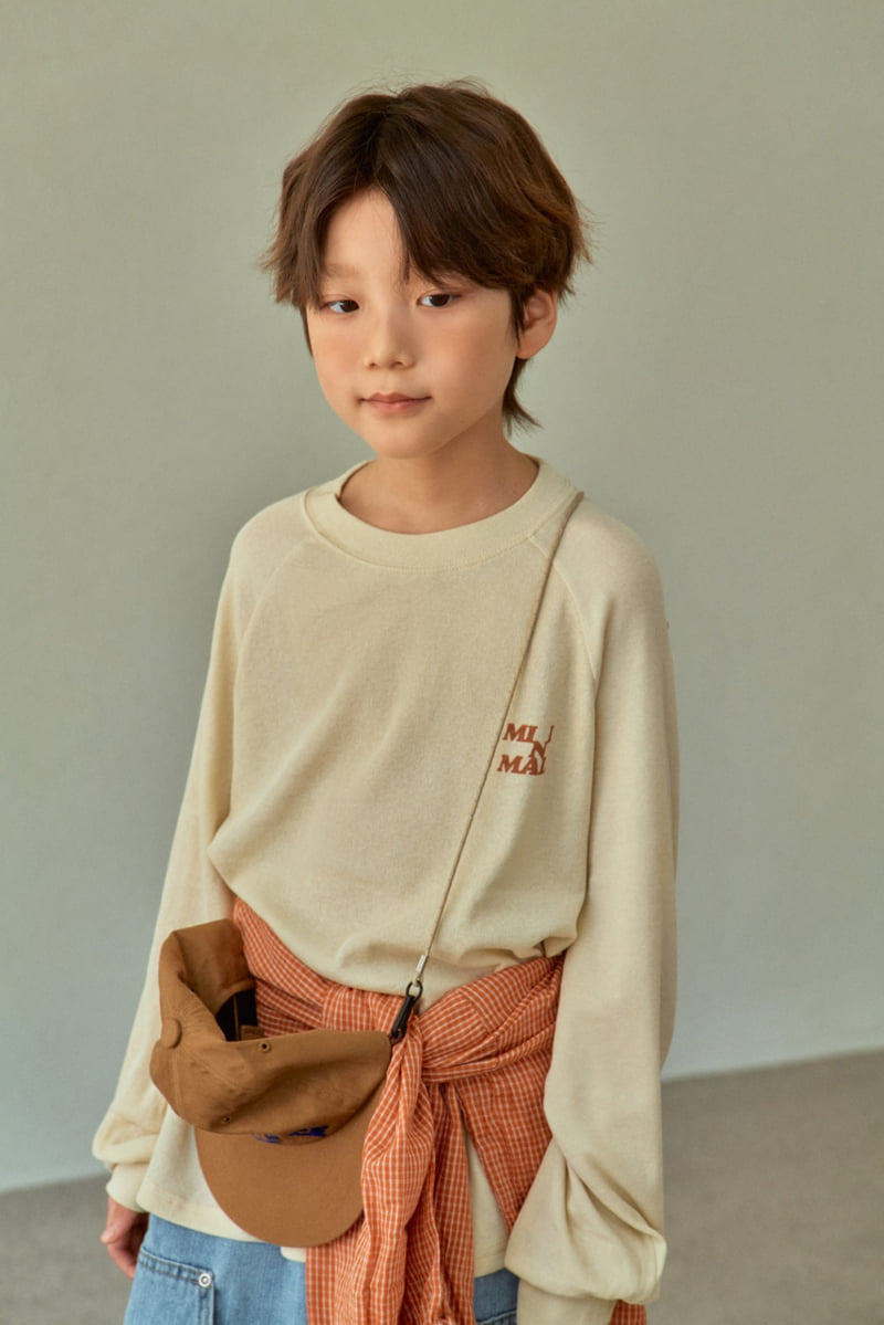Minimal - Korean Children Fashion - #minifashionista - Logo Long Sleeve Tee - 7