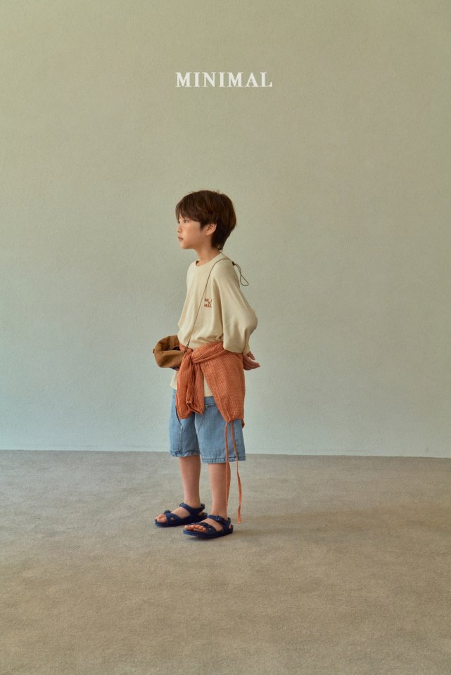 Minimal - Korean Children Fashion - #prettylittlegirls - Rivet Carpenter Denim Pants - 12