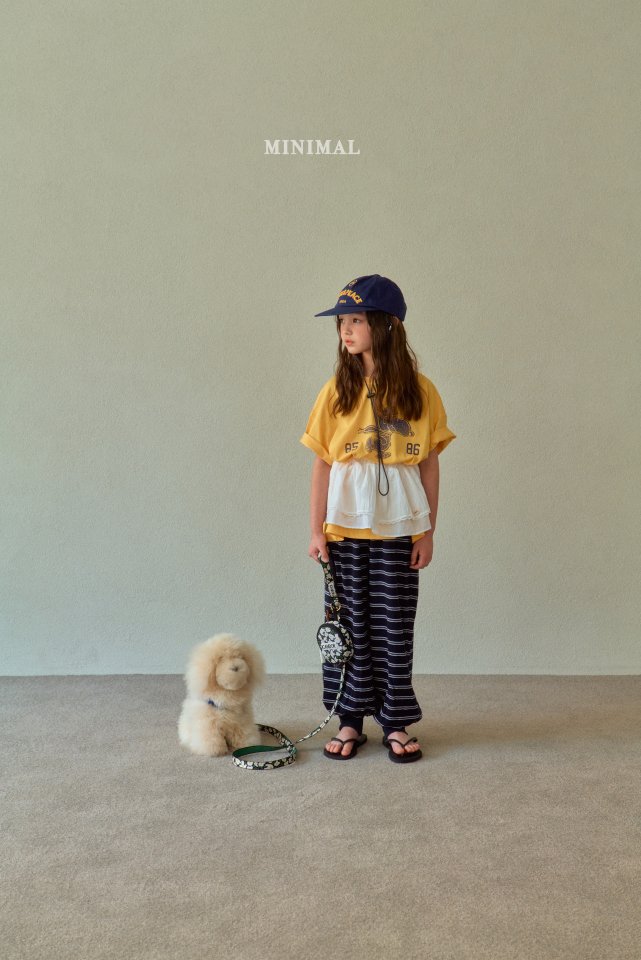 Minimal - Korean Children Fashion - #prettylittlegirls - Striped Jogger Pants - 8