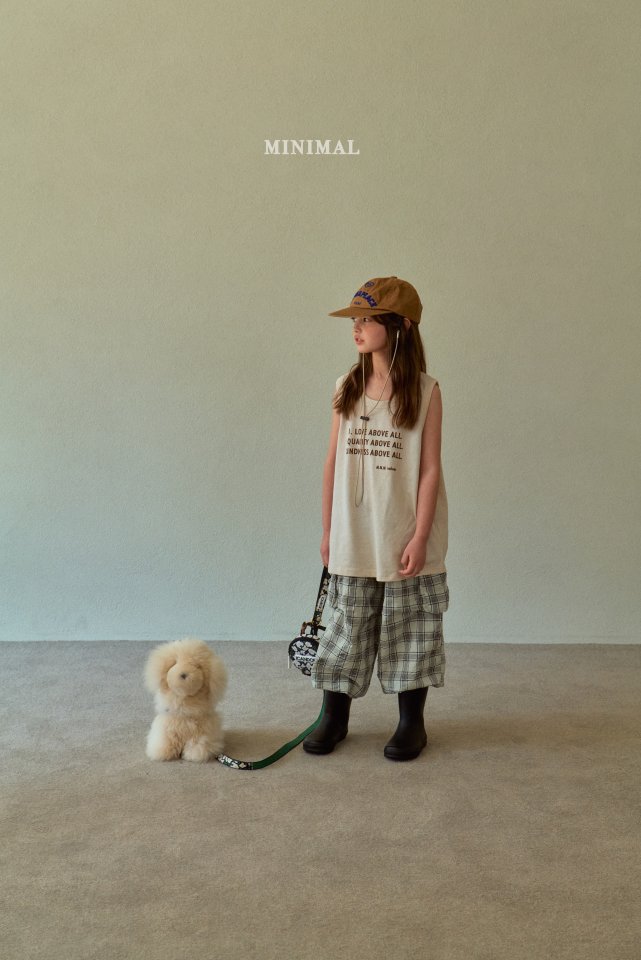 Minimal - Korean Children Fashion - #toddlerclothing - Check Hip Pants - 4