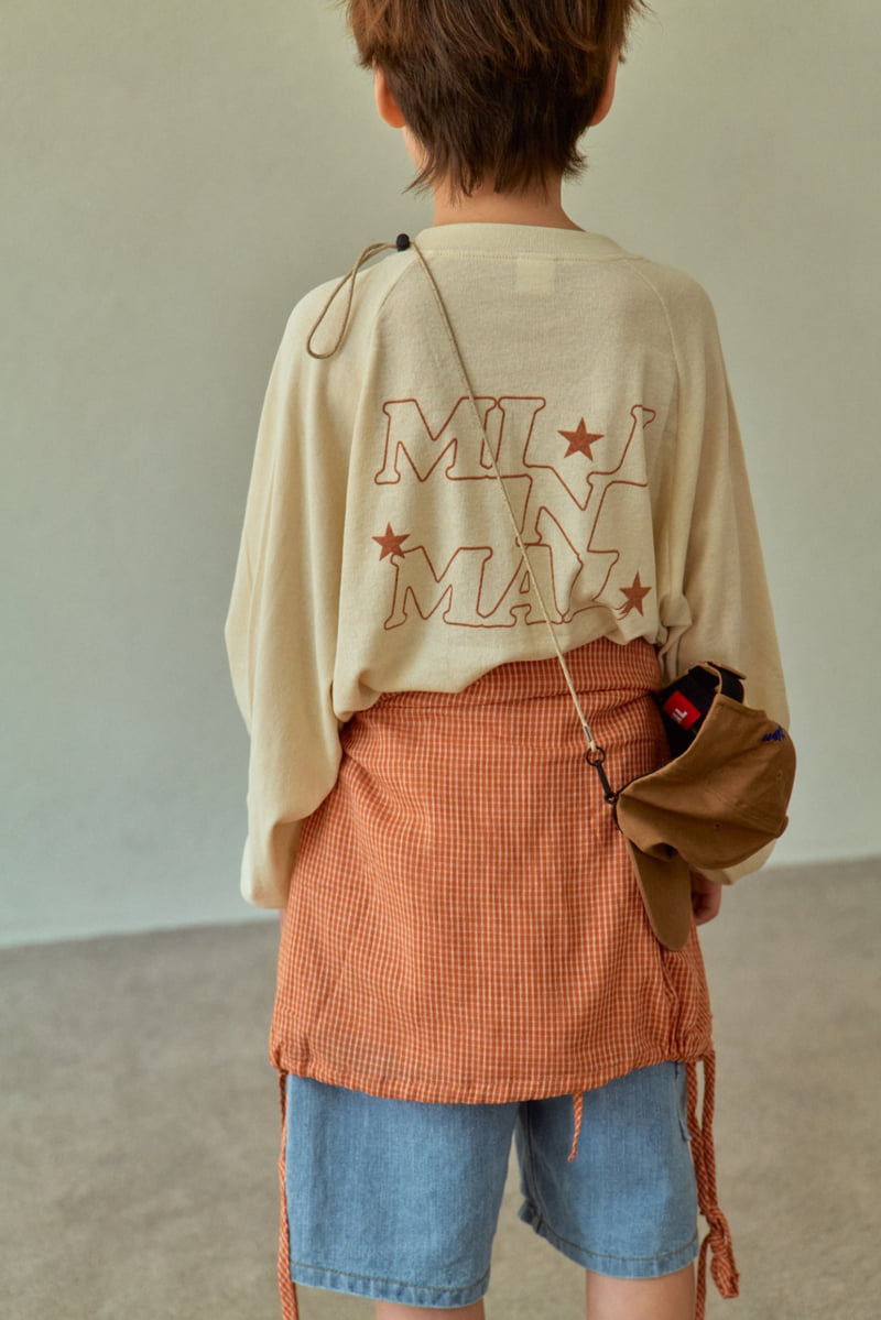Minimal - Korean Children Fashion - #stylishchildhood - Logo Long Sleeve Tee - 11