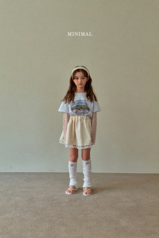 Minimal - Korean Children Fashion - #todddlerfashion - Mesh Dot Long Sleeve Tee - 5