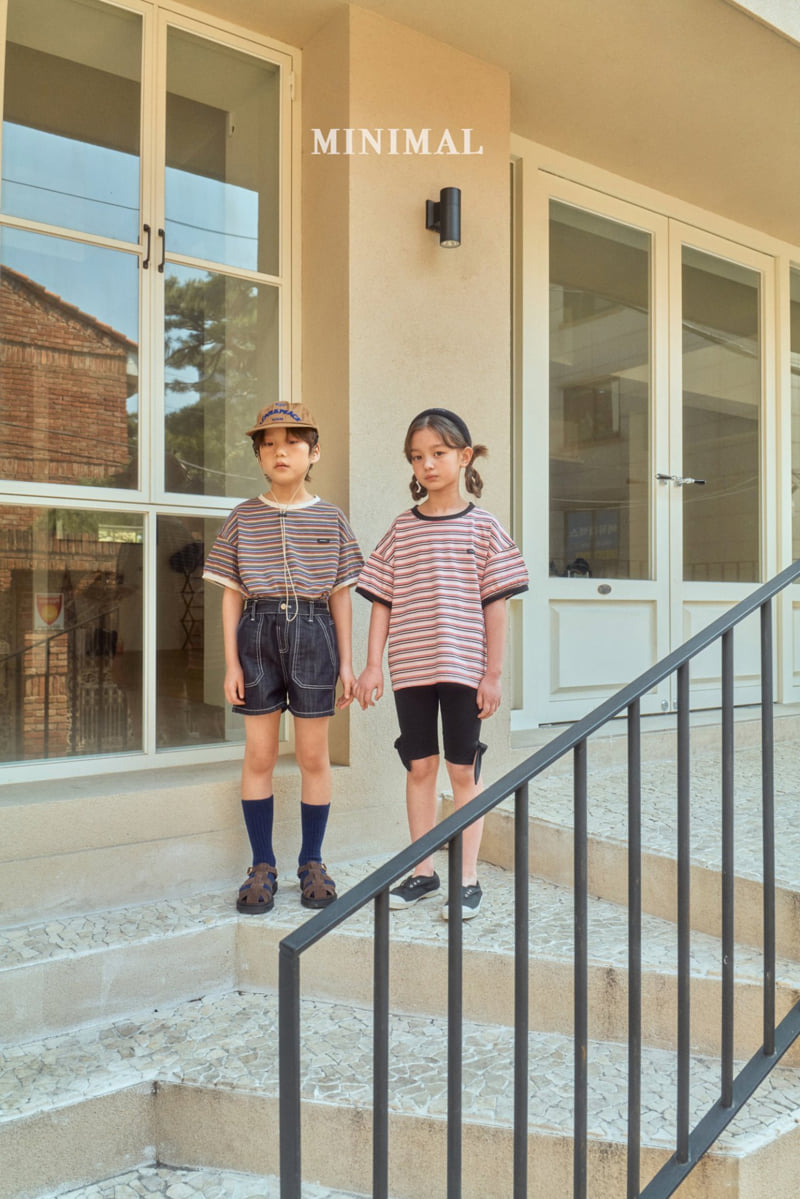 Minimal - Korean Children Fashion - #prettylittlegirls - Pop Stripe Tee - 4