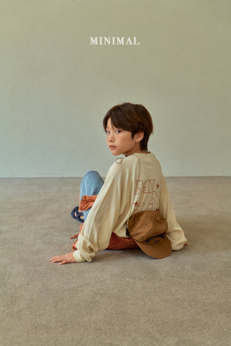 Minimal - Korean Children Fashion - #toddlerclothing - Logo Long Sleeve Tee - 10