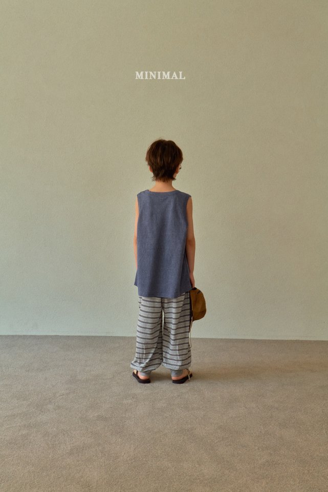 Minimal - Korean Children Fashion - #toddlerclothing - Striped Jogger Pants - 10