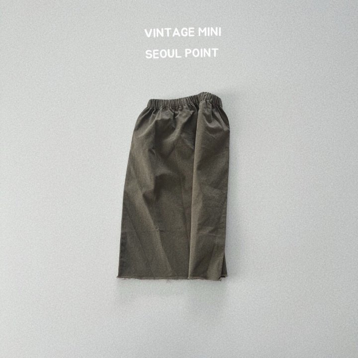 Minipoint - Korean Children Fashion - #Kfashion4kids - Basic Skirt