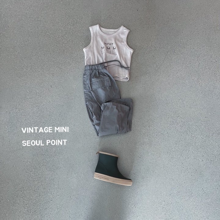 Minipoint - Korean Children Fashion - #childofig - Knee Pants - 3