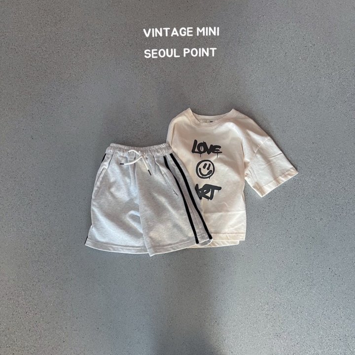 Minipoint - Korean Children Fashion - #childofig - Smile Tee - 2