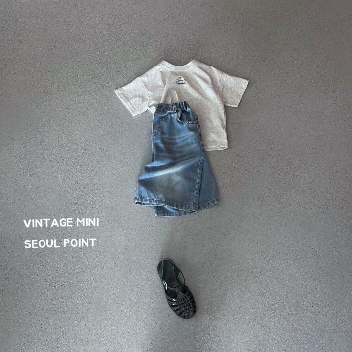 Minipoint - Korean Children Fashion - #childofig - Boat Chest Tee - 2