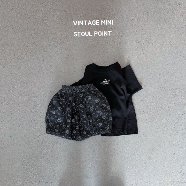 Minipoint - Korean Children Fashion - #childofig - Boat Chest Tee - 4