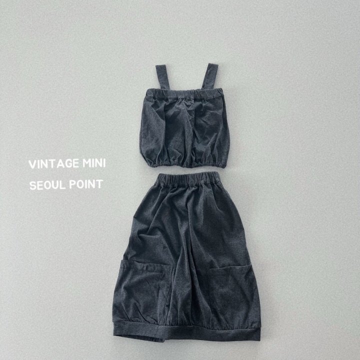 Minipoint - Korean Children Fashion - #designkidswear - Skirt Set