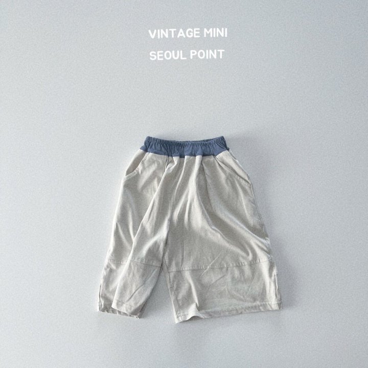 Minipoint - Korean Children Fashion - #discoveringself - Waist Color Shorts