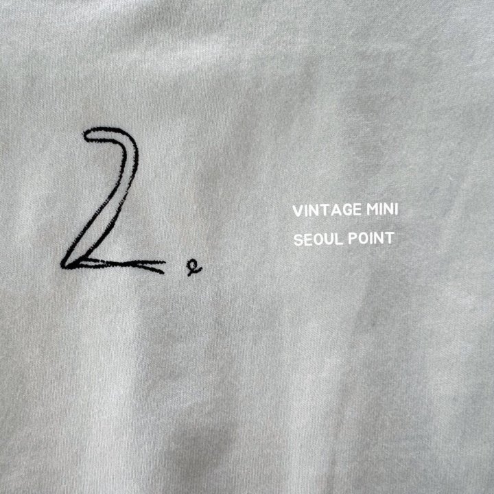 Minipoint - Korean Children Fashion - #discoveringself - Number 2 Tee