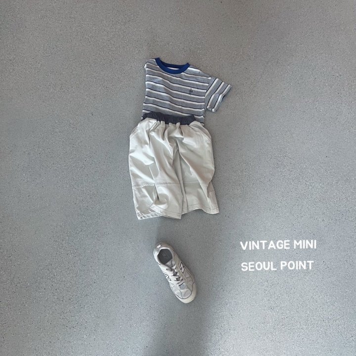 Minipoint - Korean Children Fashion - #fashionkids - Waist Color Shorts - 2