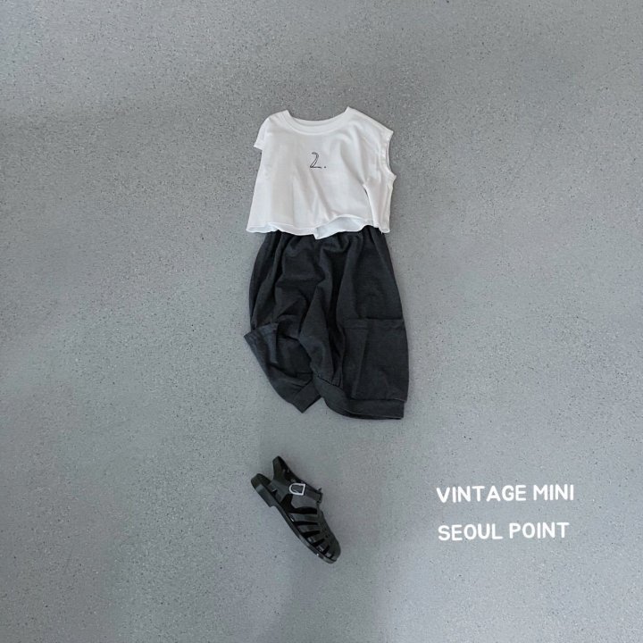 Minipoint - Korean Children Fashion - #fashionkids - Number 2 Tee - 2
