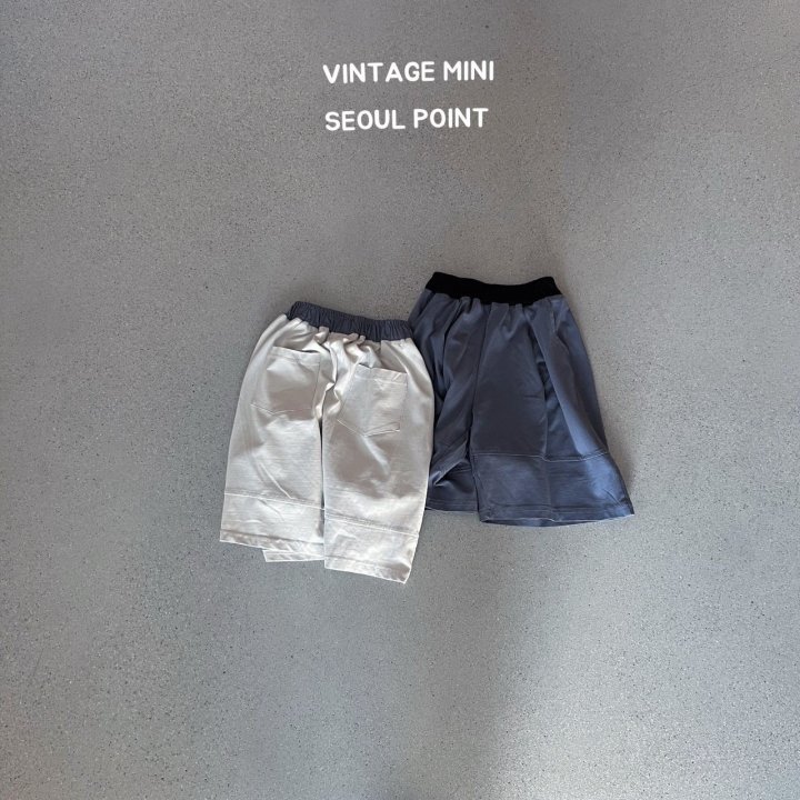Minipoint - Korean Children Fashion - #kidsshorts - Waist Color Shorts - 3