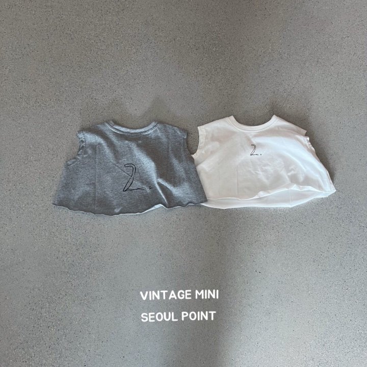 Minipoint - Korean Children Fashion - #kidsshorts - Number 2 Tee - 4