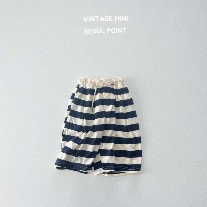 Minipoint - Korean Children Fashion - #magicofchildhood - Striped Shorts