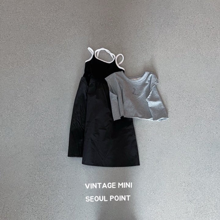 Minipoint - Korean Children Fashion - #prettylittlegirls - Double Strap Shoulder One-piece - 3