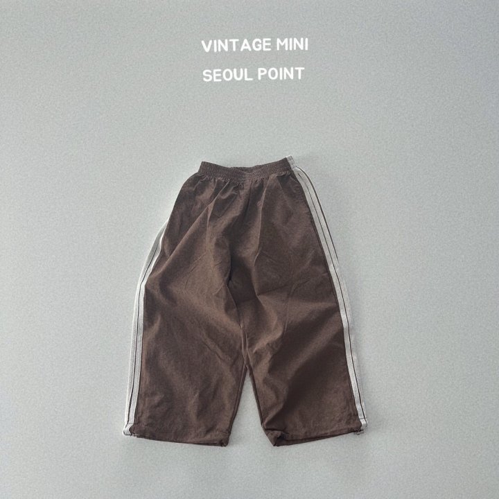 Minipoint - Korean Children Fashion - #prettylittlegirls - Tape Long Pants
