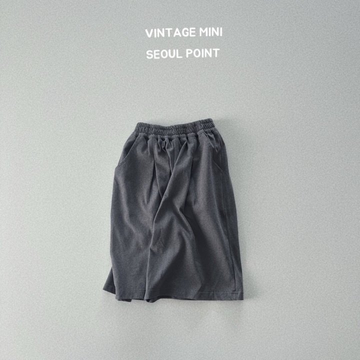 Minipoint - Korean Children Fashion - #stylishchildhood - Basic Shorts
