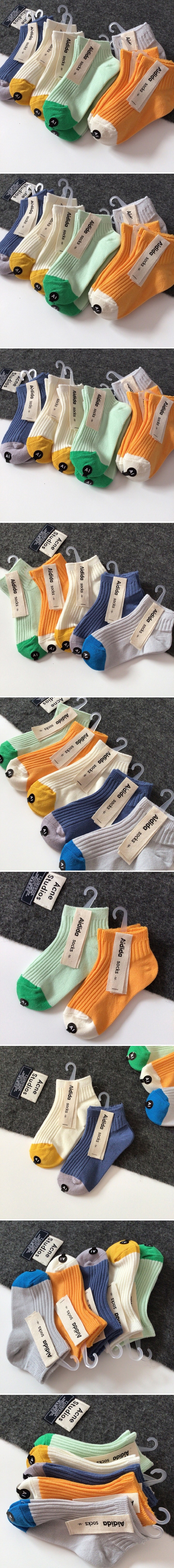 Miso - Korean Children Fashion - #childofig - Ribbed Color Cuffs Set
