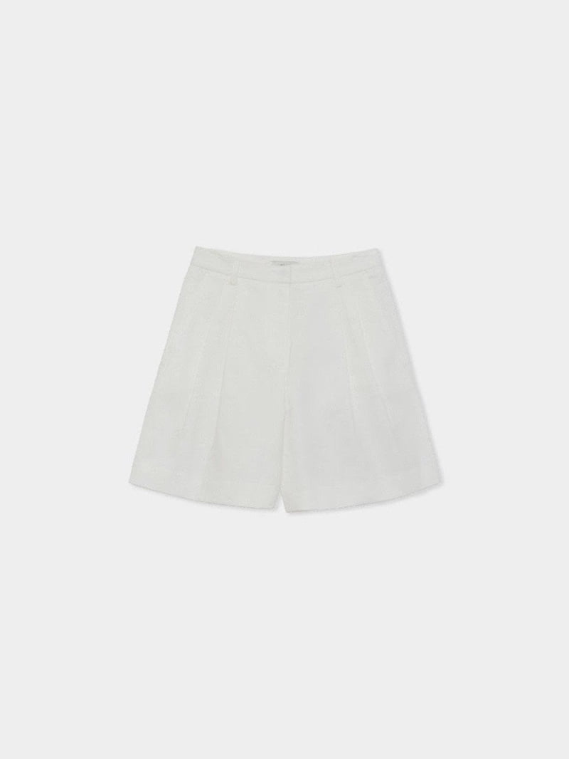 Moani - Korean Women Fashion - #momslook - Cotton Twill Pintuck Shorts - 10
