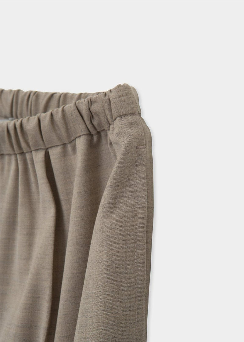 Moani - Korean Women Fashion - #momslook - Summer Wool Banded Wide Pants - 10