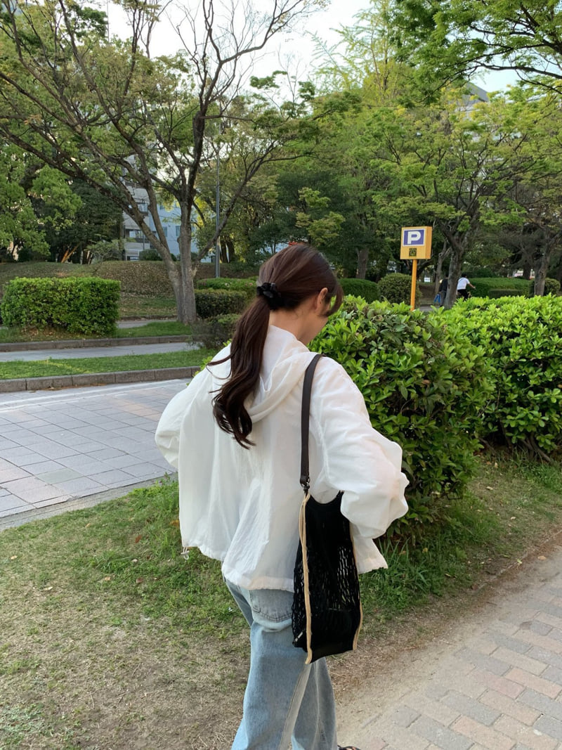 Moani - Korean Women Fashion - #momslook - Shirring Crop Hood Jumper - 11