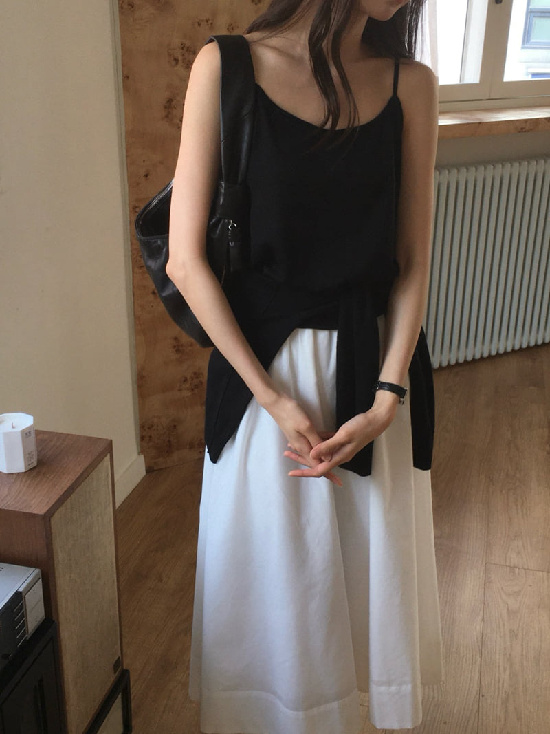 Moani - Korean Women Fashion - #momslook - Silk Wool Knit Sleeveless Top - 2