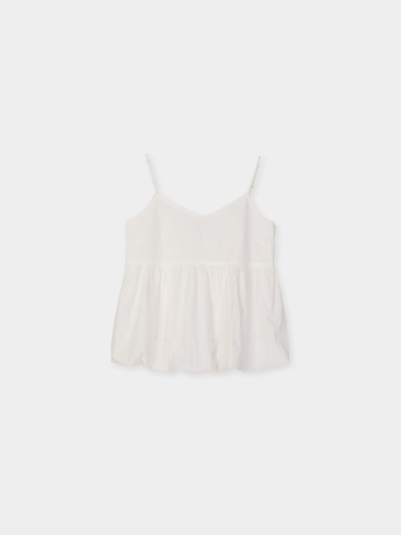 Moani - Korean Women Fashion - #momslook - Shirring Balloon V-neck Top - 12
