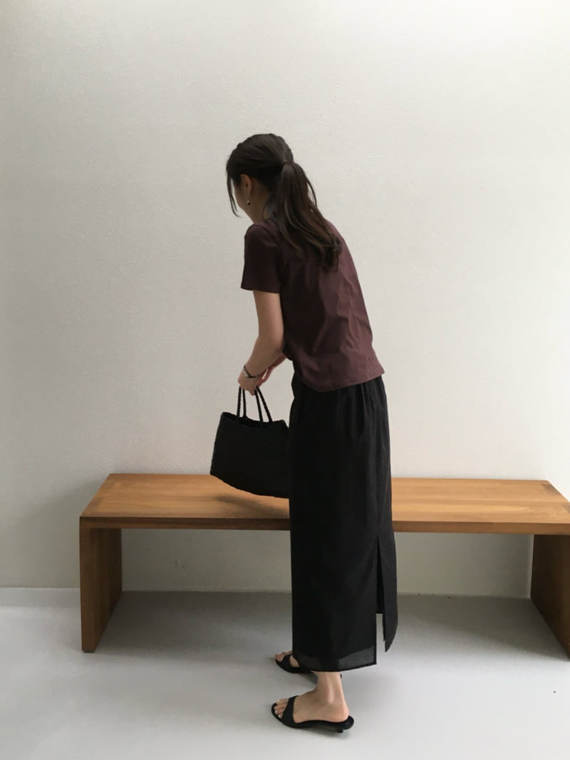 Moani - Korean Women Fashion - #thelittlethings - Shine Layered Banded Skirt - 2
