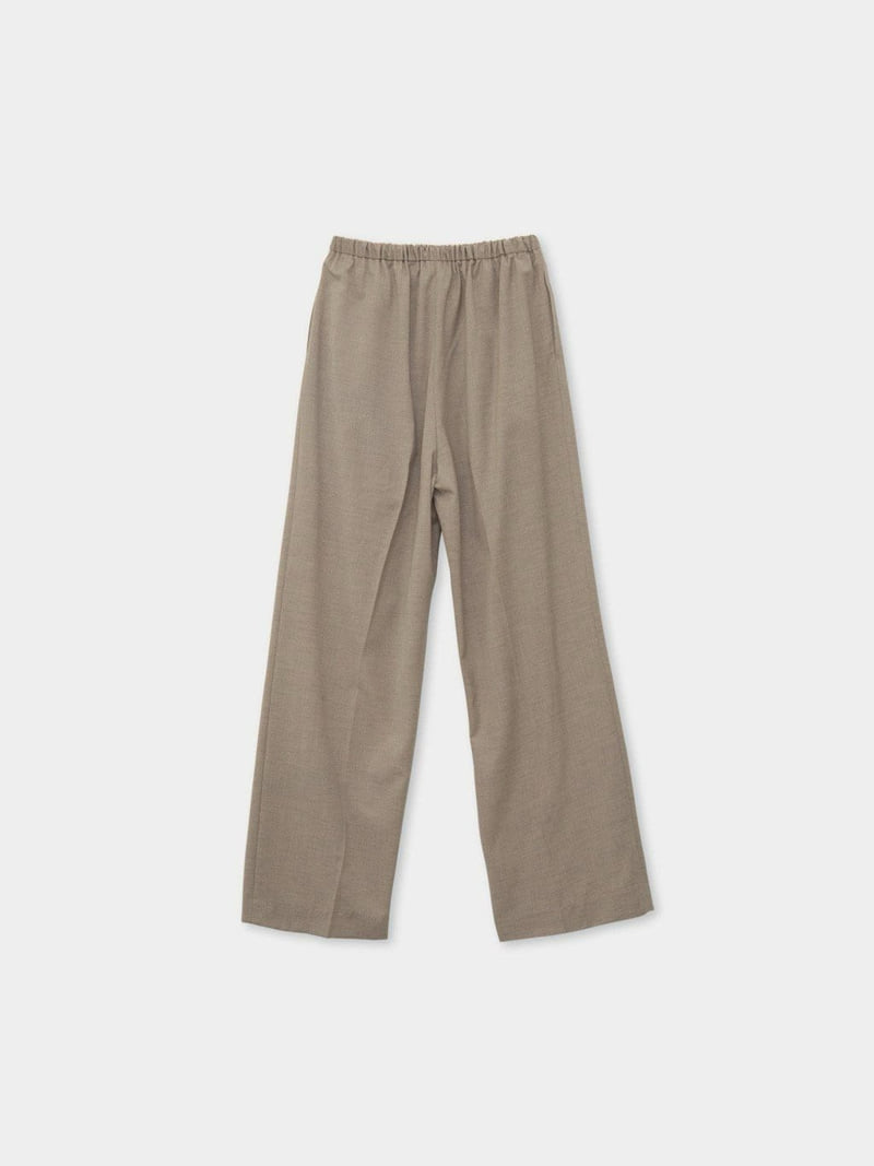 Moani - Korean Women Fashion - #womensfashion - Summer Wool Banded Wide Pants - 11