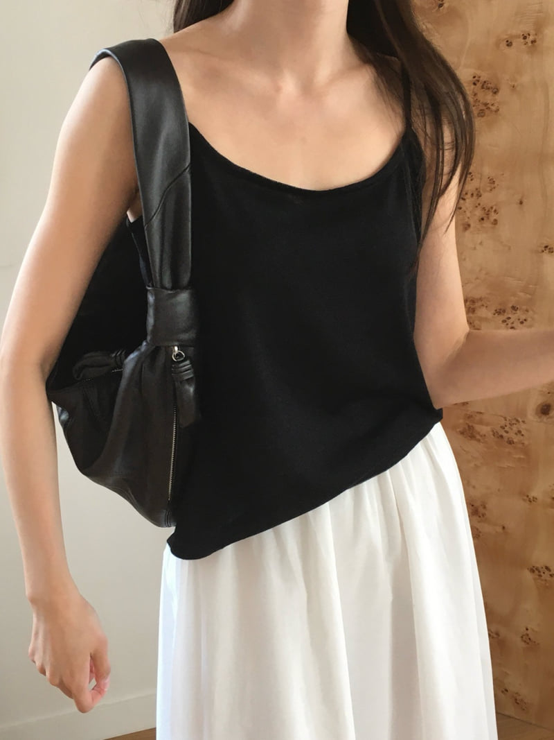 Moani - Korean Women Fashion - #womensfashion - Silk Wool Knit Sleeveless Top - 3