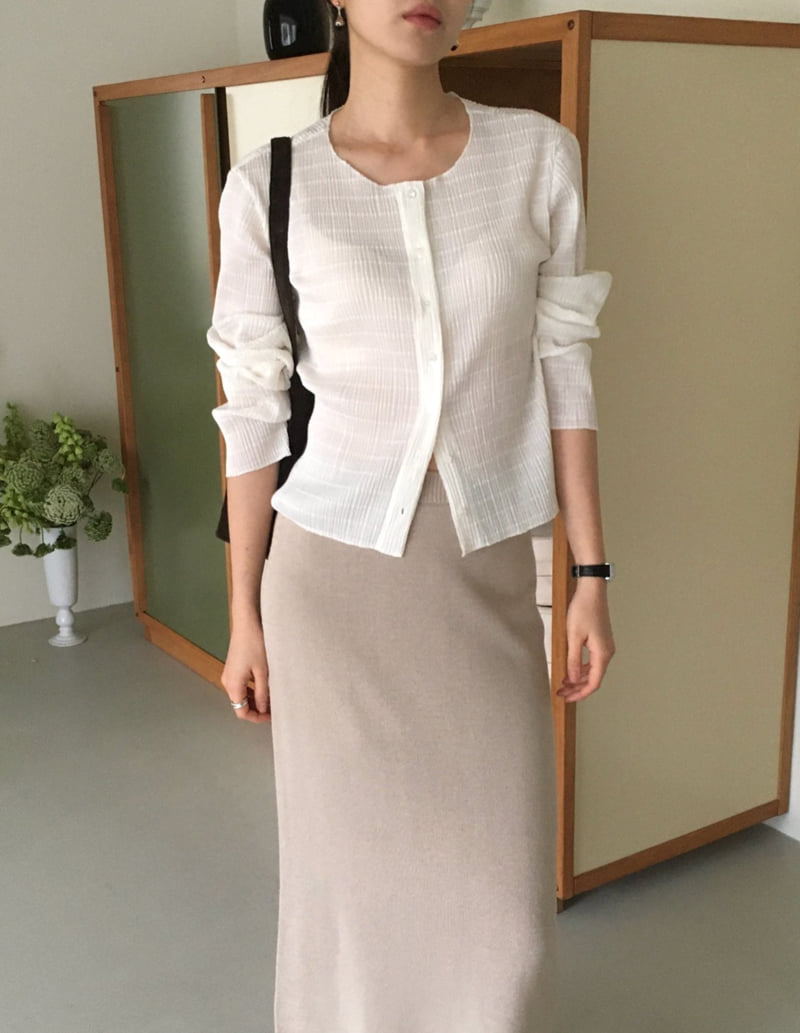 Pleats Cardigan by Moani for Women - view 8