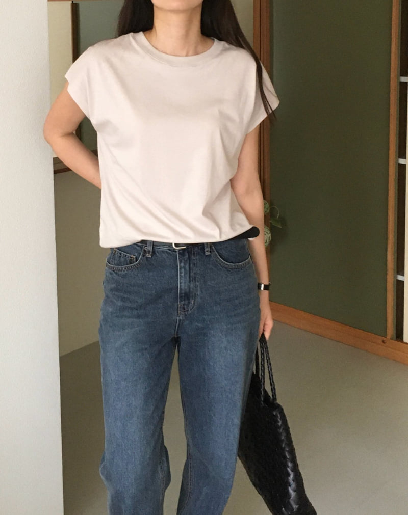 Moani - Korean Women Fashion - #womensfashion - Premium Silket Shoulder Top - 5